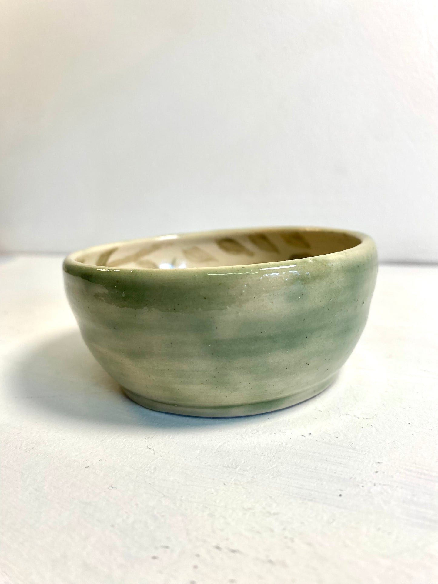 Green Leaves - Trinket Bowl