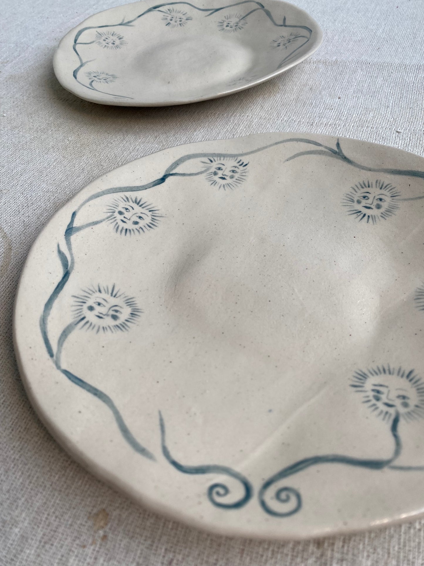 Dandelion Plates - Pair