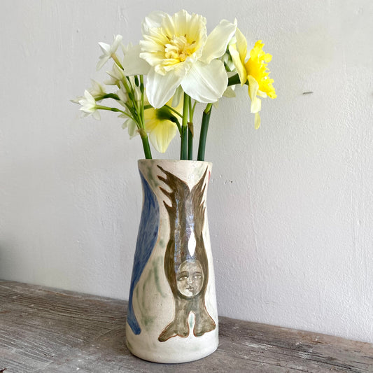Angel Trio Vase