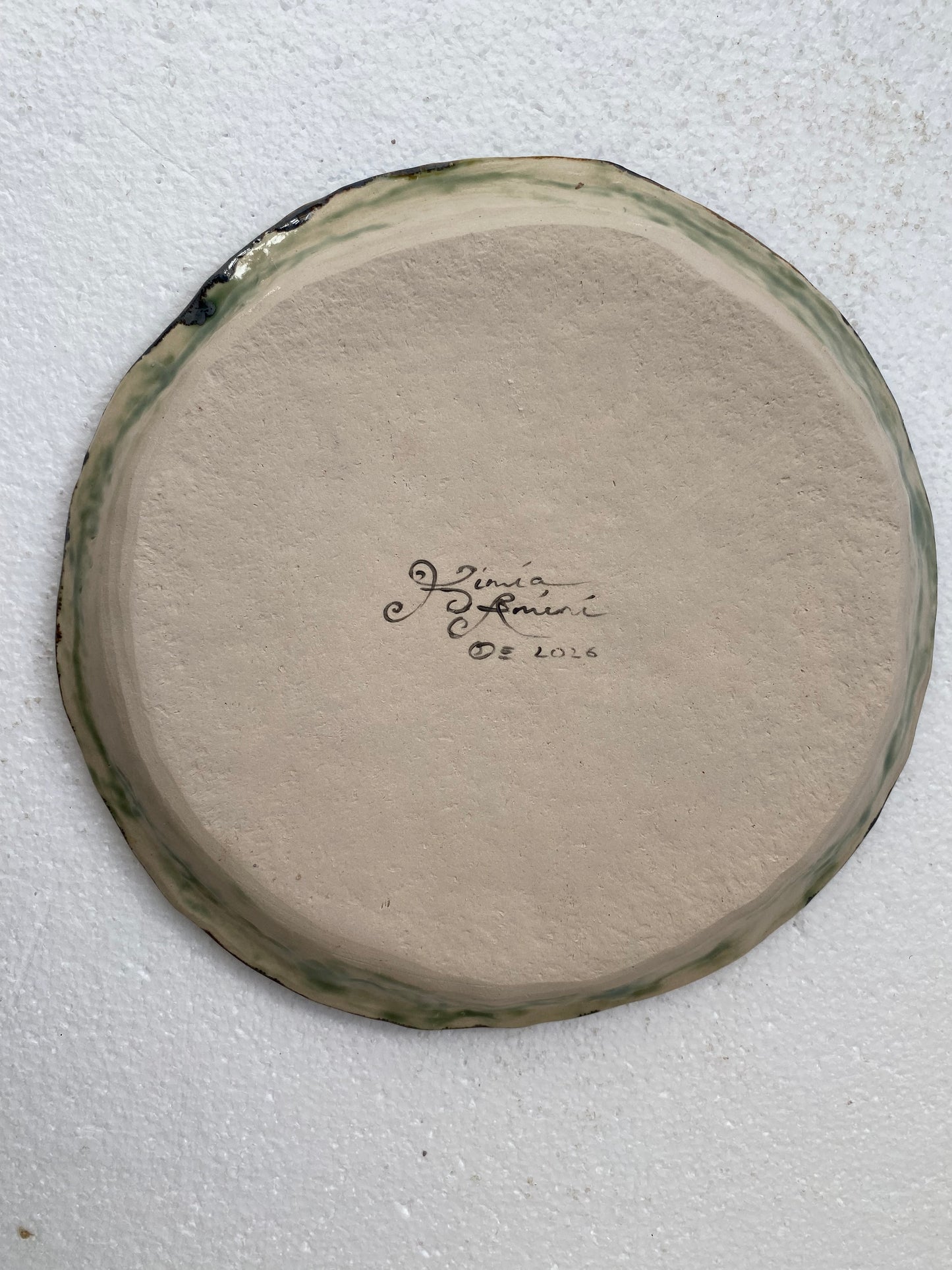 Leaf Plate in Soft Green