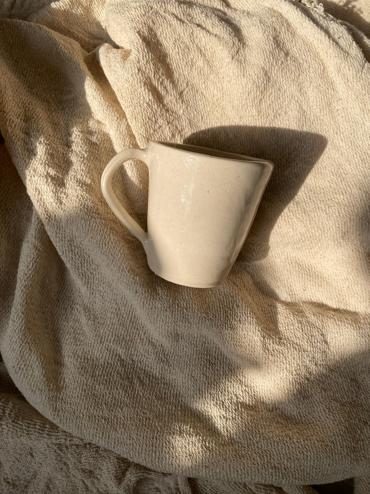 Angel Mug in Stony Blue