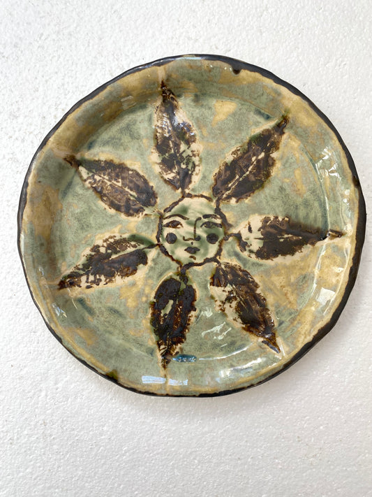 Leaf Plate in Soft Green