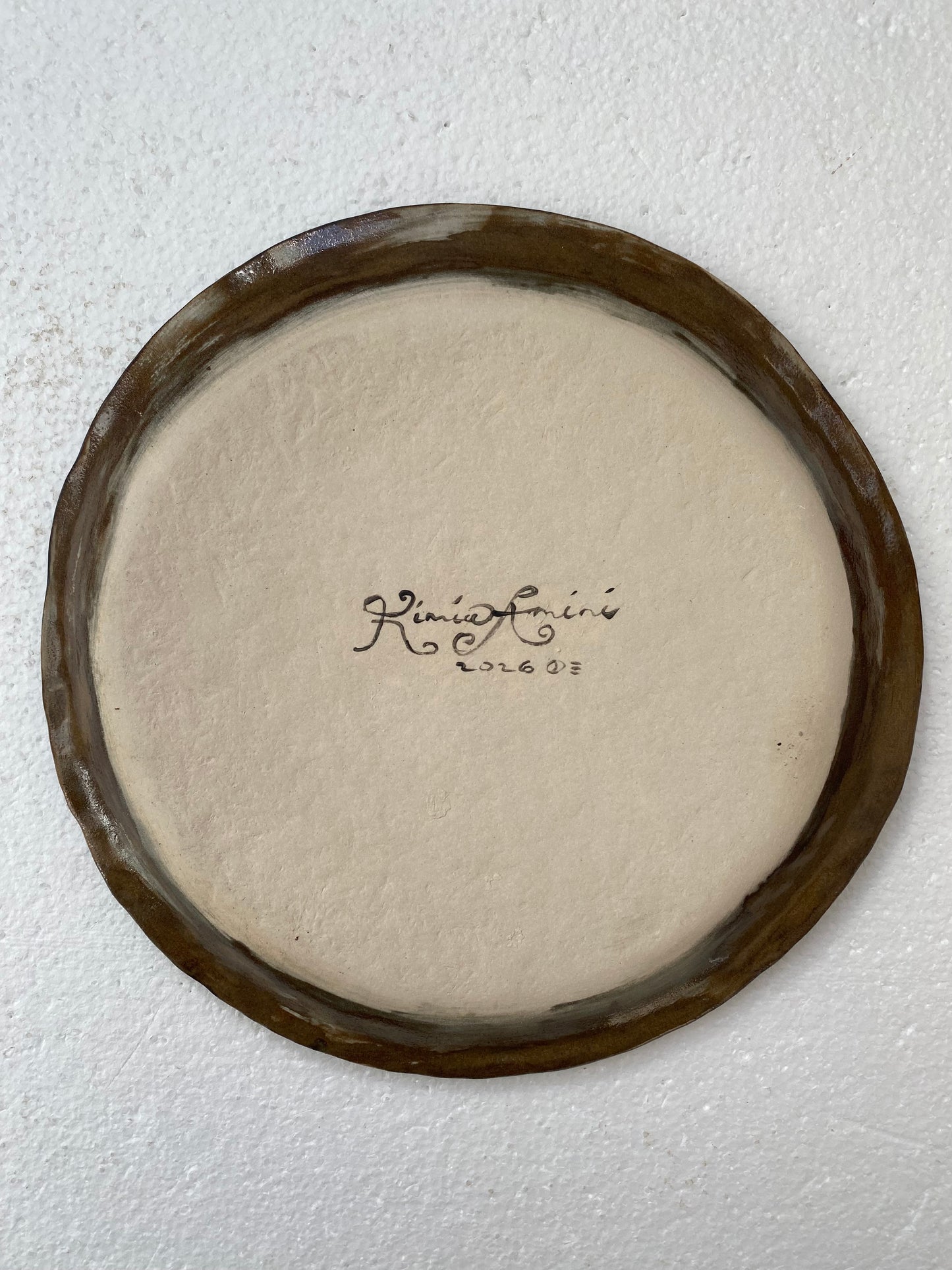 Leaf Plate in Brown