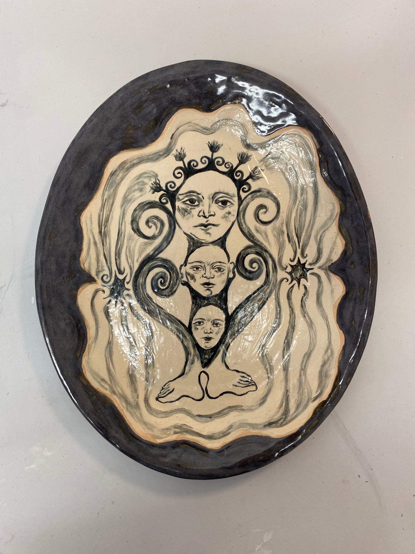 Apparition Oval Platter