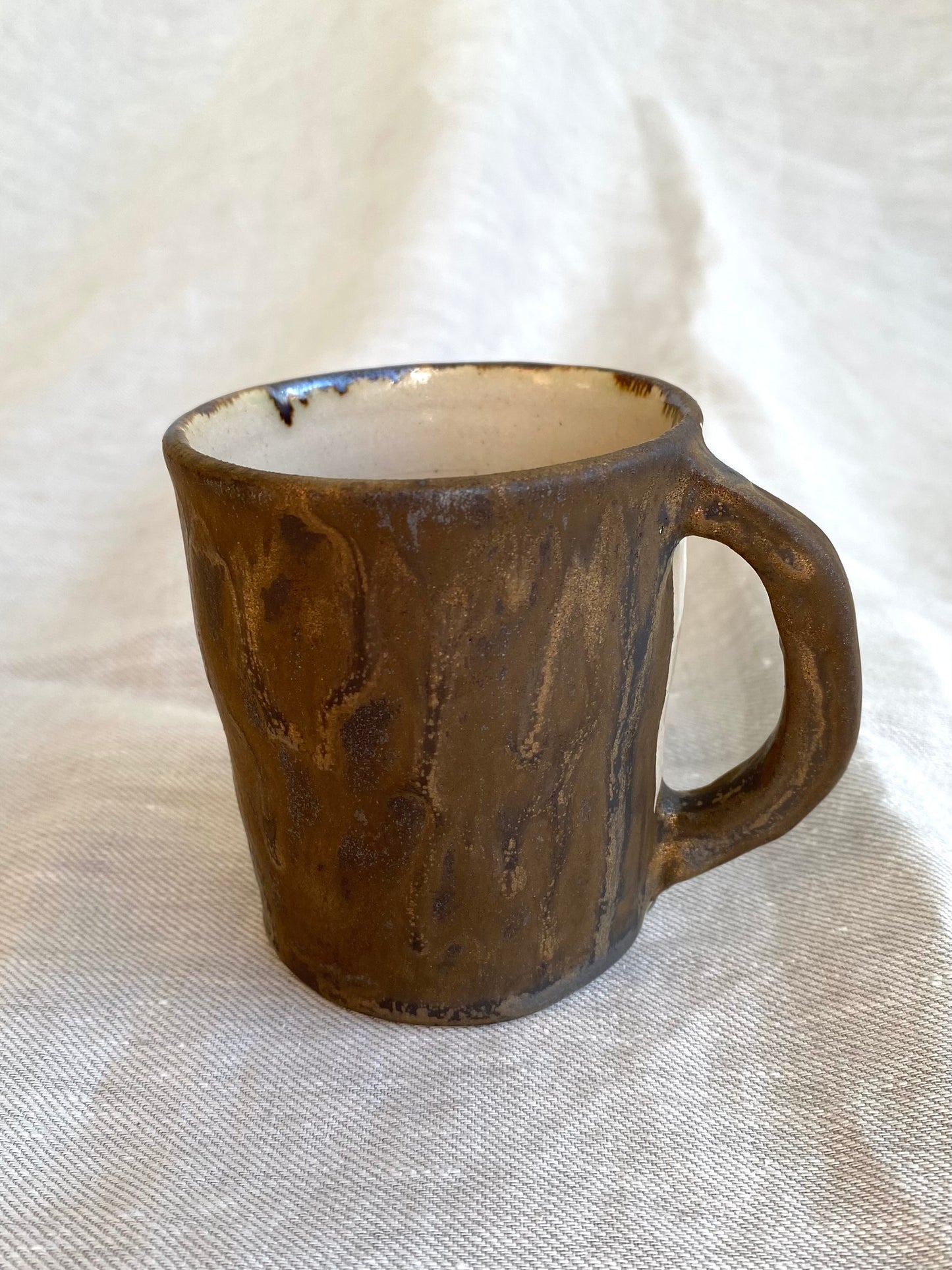 Angel in Gold and White - Medium Coffee Cup