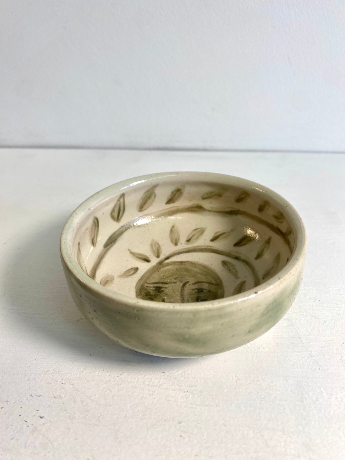 Green Leaves - Trinket Bowl