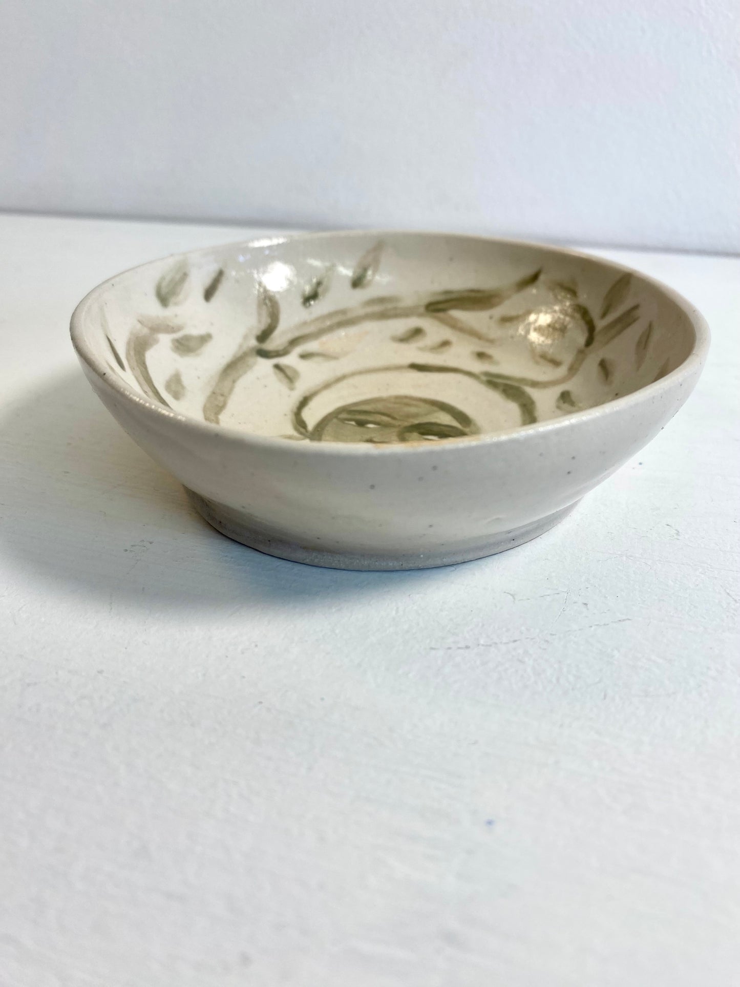 Green Leaves - Trinket Bowl