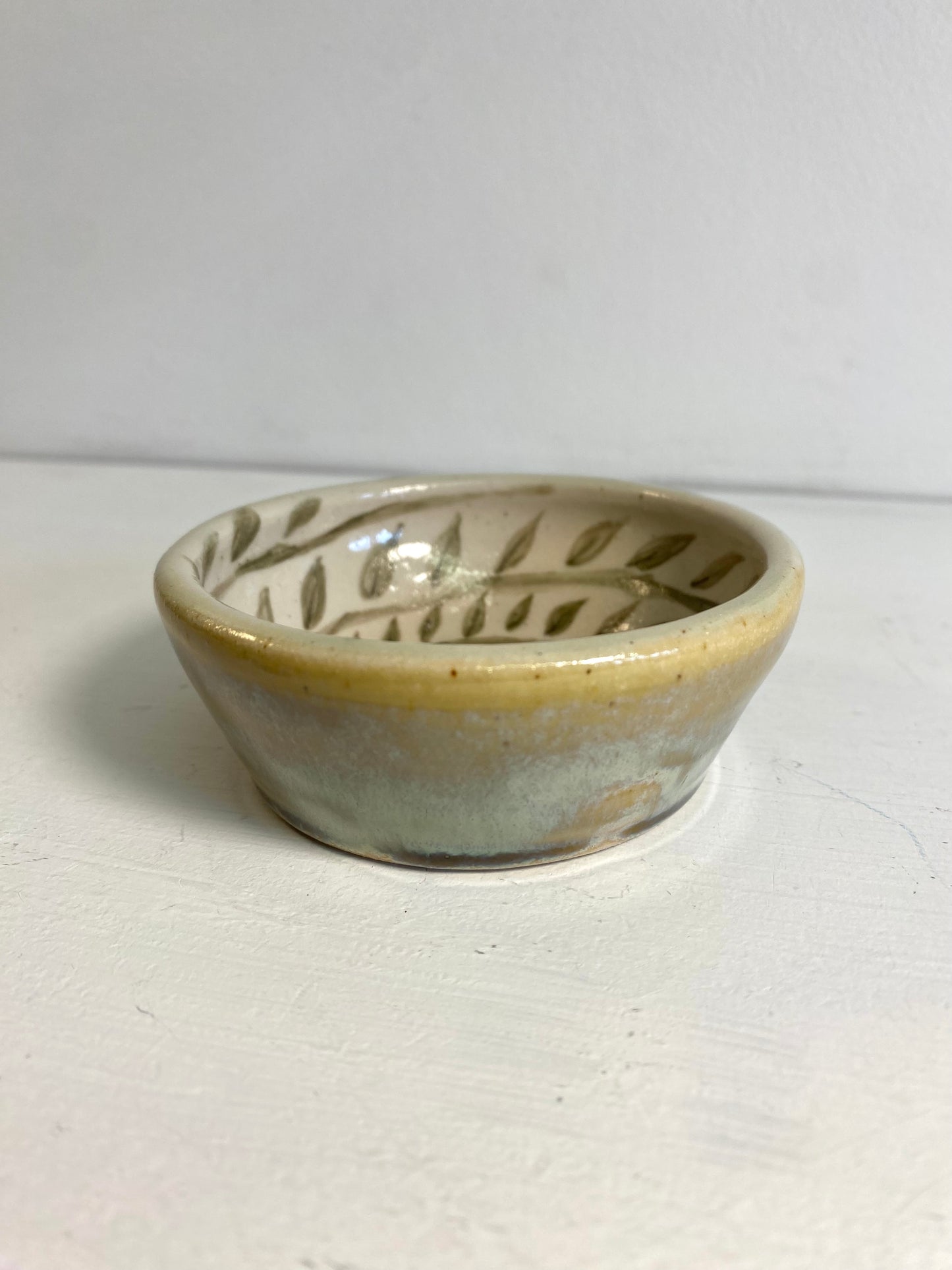 Green Leaves - Trinket Bowl