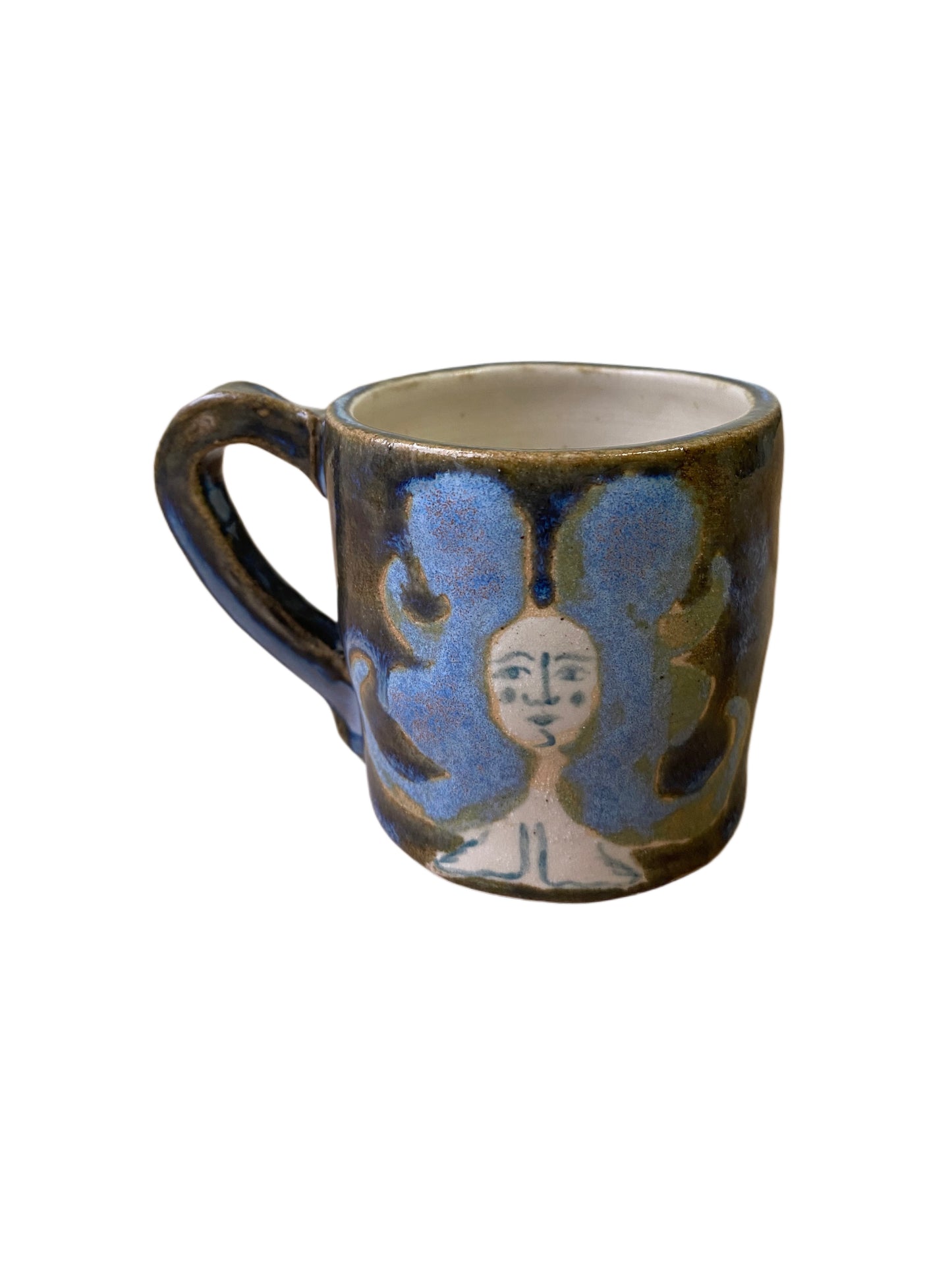 Angel in Blues- Small Coffee Cup