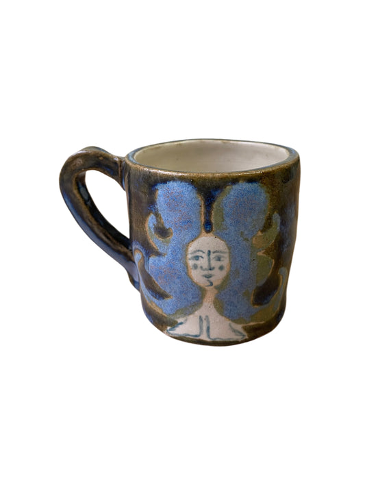 Angel in Blues- Small Coffee Cup