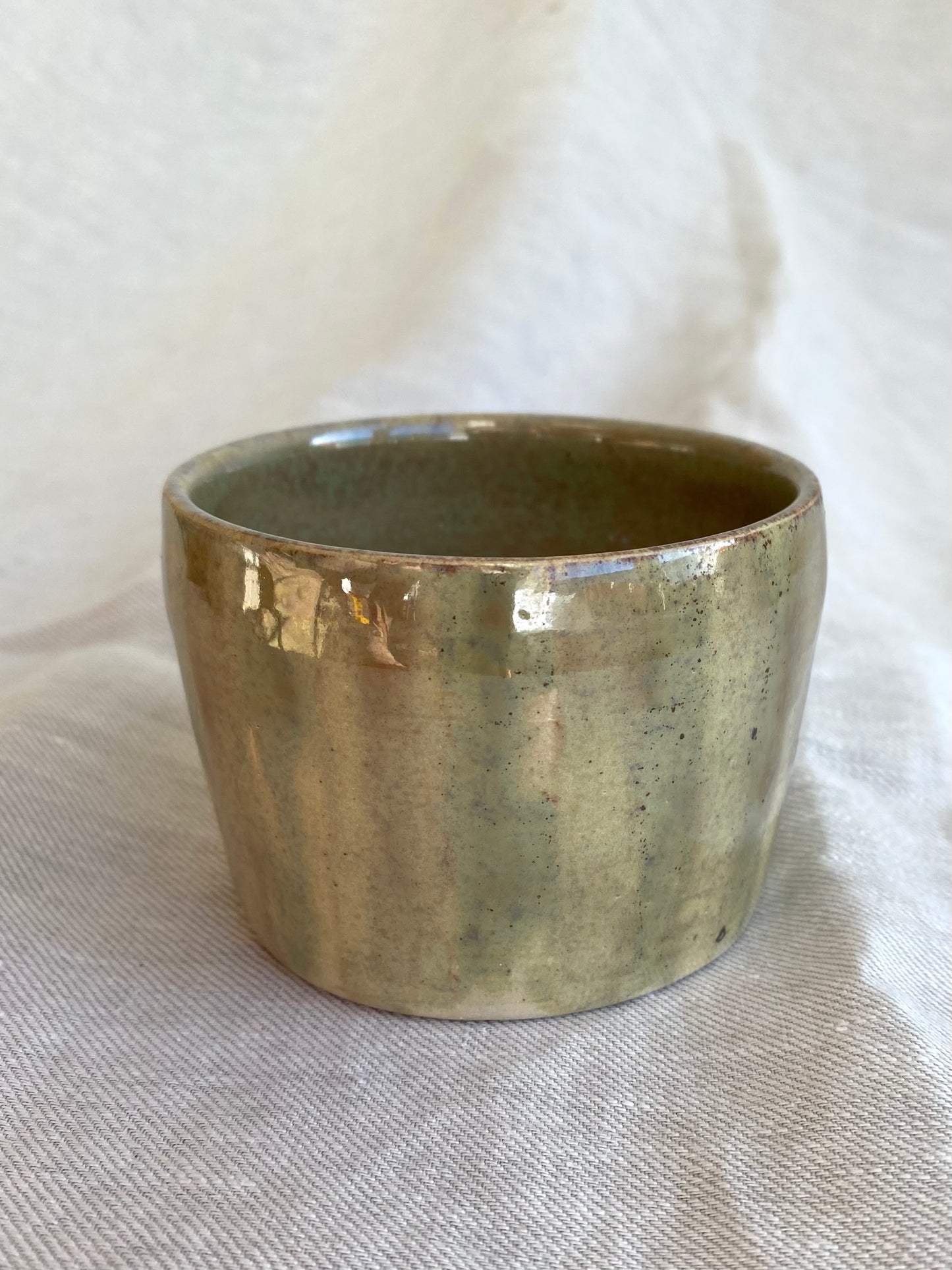 Angel in Soft Greens - Medium Coffee Cup