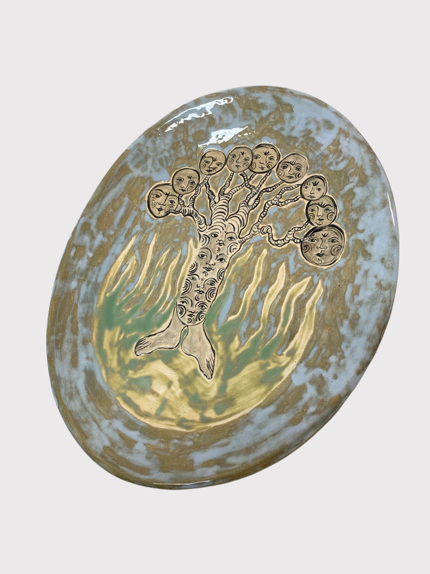 The Marsh Spirit Oval Platter