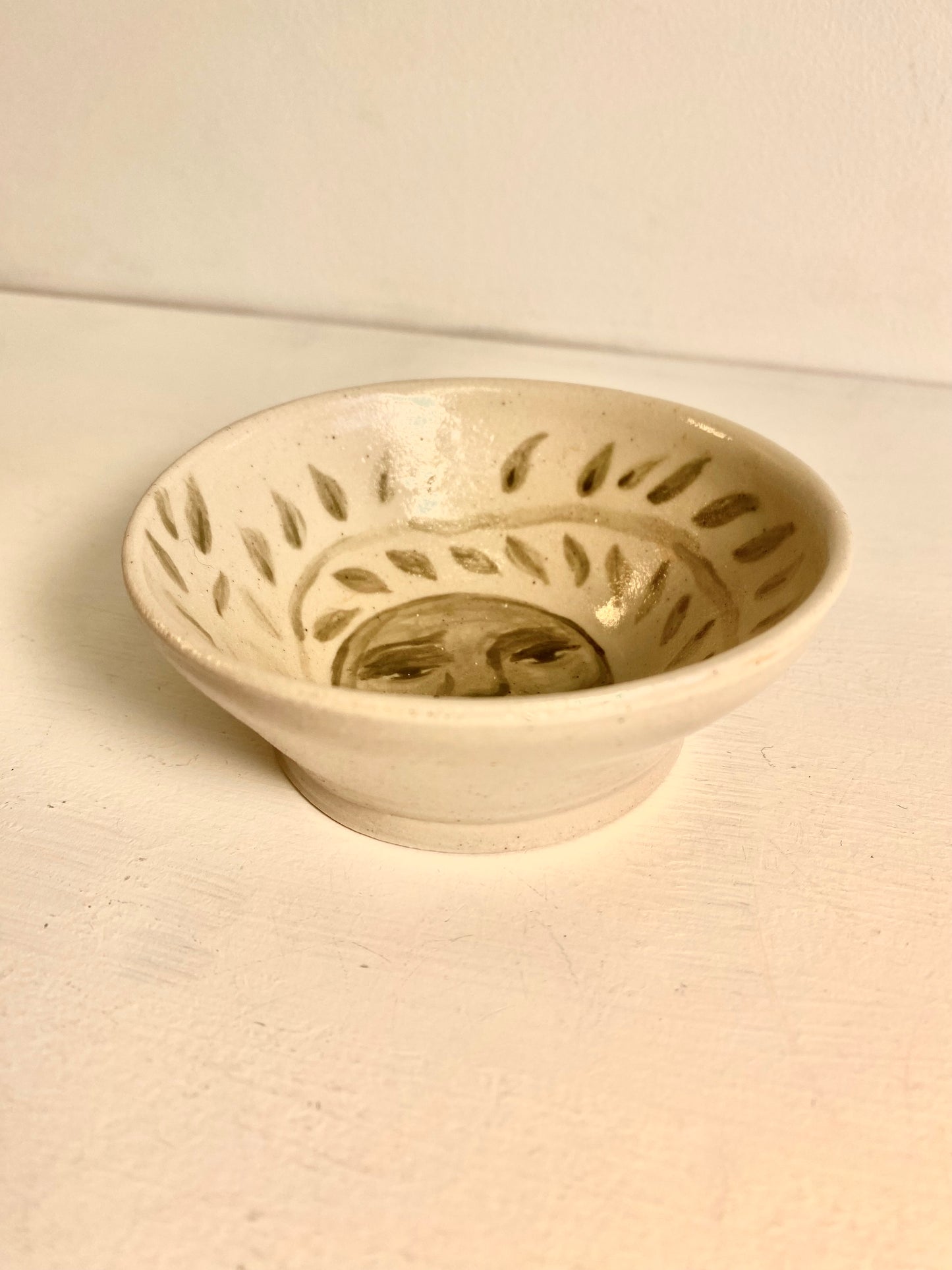Green Leaves - Trinket Bowl