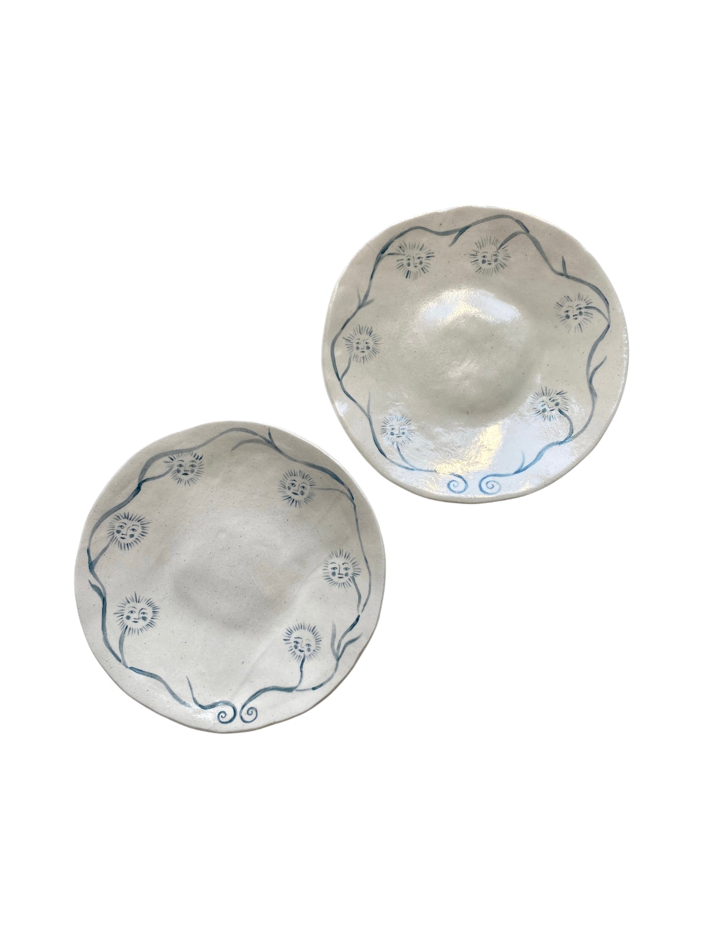 Dandelion Plates - Pair