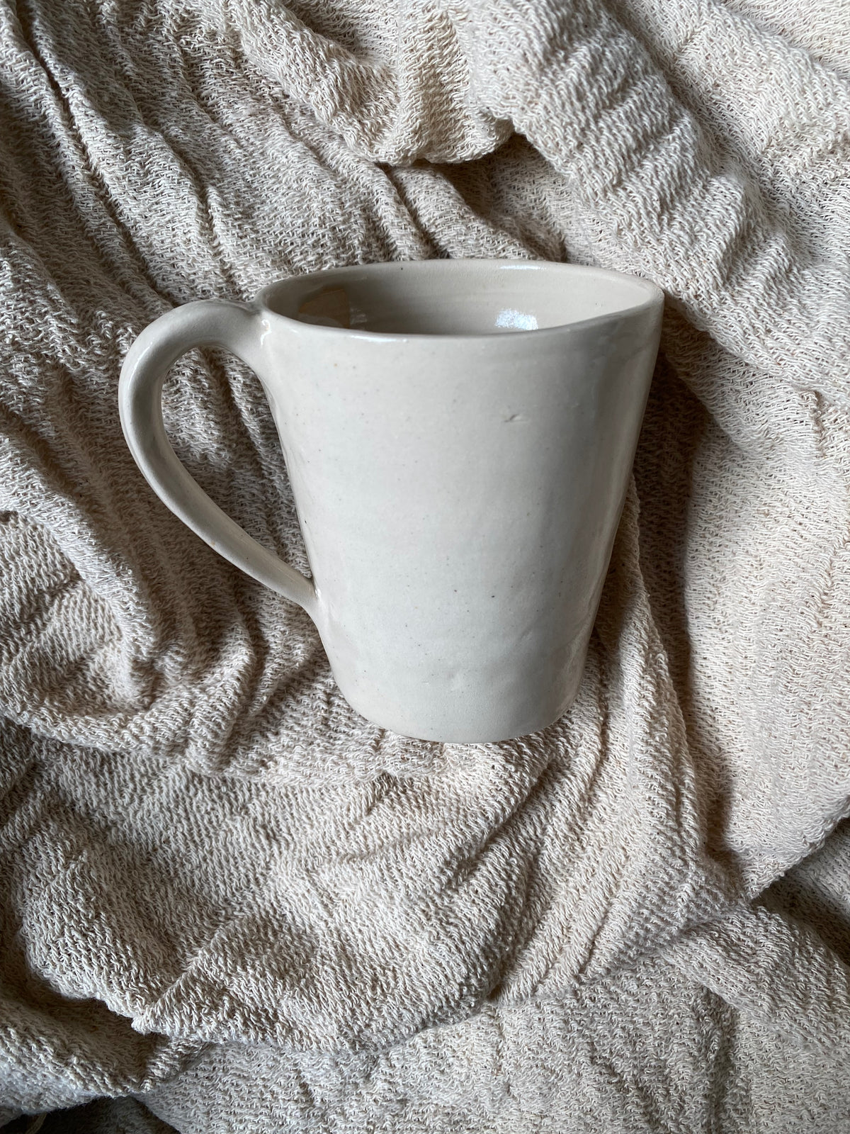 Angel Mug in Soft Blue