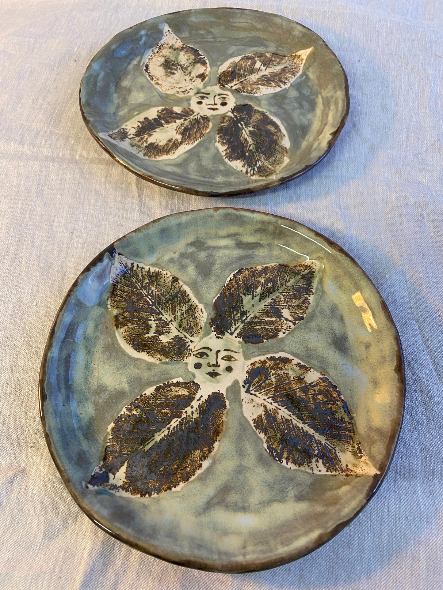 Leaf Plates - set of 2