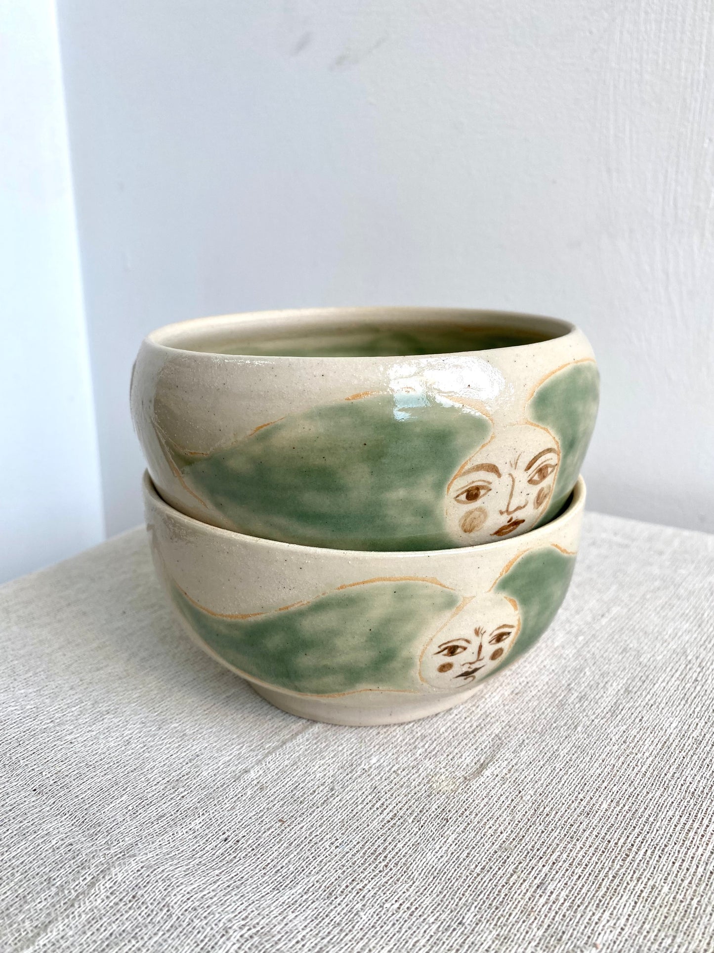 Angel Bowls - Pair